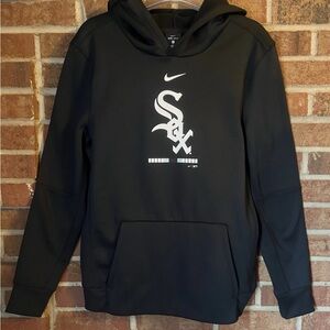 Nike Dri-Fit Youth Boys Unisex XL Chicago White Sox Baseball Hoodie MLB Black